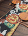 DaDa Bedding Halloween Pumpkins Table Runner, Harvest Orange Tapestry (12914) - DaDa Bedding Collection