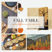 DaDalogy Bedding Set of 4 Pieces Autumn Birds Blessing Tapestry Dining Placemats 13” x 19” (18198) - DaDa Bedding Collection