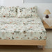 DaDalogy Enchanted Meadow Bed in a bag Set - Victoria Garden Delicate Floral Symphony in Beige, Rose, and Soft Green, Luxuriously Soft Quilted Set - DaDa Bedding Collection