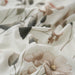 DaDalogy Enchanted Meadow Bed in a bag Set - Victoria Garden Delicate Floral Symphony in Beige, Rose, and Soft Green, Luxuriously Soft Quilted Set - DaDa Bedding Collection