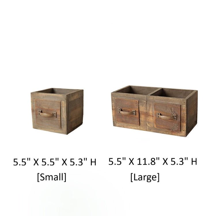 Farmhouse Wooden Box for Succulents or Flowers (Shipping fees may apply)