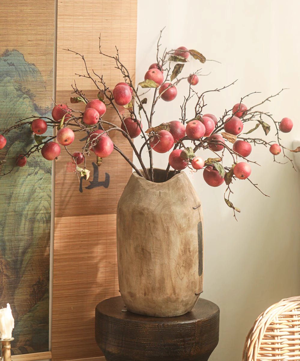 Homestead Solid Wood Décor Vase (Shipping fees may apply)