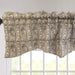 DaDa Bedding Moroccan Paisley Filigree Floral Window Curtain Valance - 18" x 52" (JHW-885) - DaDa Bedding Collection