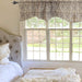 DaDa Bedding Moroccan Paisley Filigree Floral Window Curtain Valance - 18" x 52" (JHW-885) - DaDa Bedding Collection