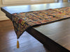 DaDa Bedding Ethnic Ornaments Geometric Black Elegant Woven Tapestry Dining Table Runner (18118) - DaDa Bedding Collection