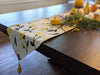 DaDa Bedding Yellow Fleur Floral Garden Woven Tapestry Dining Table Runner (18112) - DaDa Bedding Collection