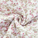 DaDa Bedding Cotton Cottage Floral Patchwork Quilted Throw Blanket - Reversible Hint of Mint - Ruffle Pastel Light Pink Blue/Green - 50 x 60 - DaDa Bedding Collection