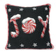 DaDa Bedding Set of 4 Pieces - Elegant Christmas Holiday Tapestry Throw Pillow Covers Bundle Pack - 16" x 16" - DaDa Bedding Collection