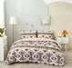 DaDa Bedding Majestic Oriental Kilim Duvet Cover - w/ Pillow Cases Royal Persian Traditional Design Intricate Ornate Ornament Print - DaDa Bedding Collection