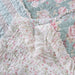 DaDalogy Bedding Bed in a Bag Bundle Set - Hint of Mint Cottage Floral Pastel Patchwork Bedspread Set (JHW3036) - DaDa Bedding Collection