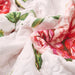 DaDa Bedding Romantic Roses Pink White Lovely Floral Quilted Dining Table Runner (879) - DaDa Bedding Collection