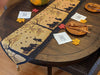 DaDalogy Autumn Birds Family Gathering Woven Tapestry Dining Table Runner (18198) - DaDa Bedding Collection
