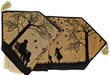 DaDalogy Autumn Birds Family Gathering Woven Tapestry Dining Table Runner (18198) - DaDa Bedding Collection