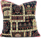 DaDalogy Bedding Dark Noir Botanical Mughal Floral Vintage Fleur Tapestry Throw Pillow Covers 16" (18197) - DaDa Bedding Collection