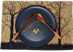 DaDalogy Bedding Set of 4 Pieces Autumn Birds Blessing Tapestry Dining Placemats 13” x 19” (18198) - DaDa Bedding Collection