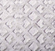 DaDa Bedding Dreamy Milky Way White & Purple Embossed Faux Fur Euro Throw Pillow Cover (M3395) - DaDa Bedding Collection