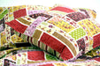DaDa Bedding Cottage Red Floral Garden Scalloped Cotton Patchwork Quilted Bedspread Set (DXJ103269) - DaDa Bedding Collection