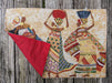 DaDa Bedding Set of 4-Pieces Dancing Women African Kwanzaa Tapestry Dining Table Placemats 13” x 19” (18117) - DaDa Bedding Collection