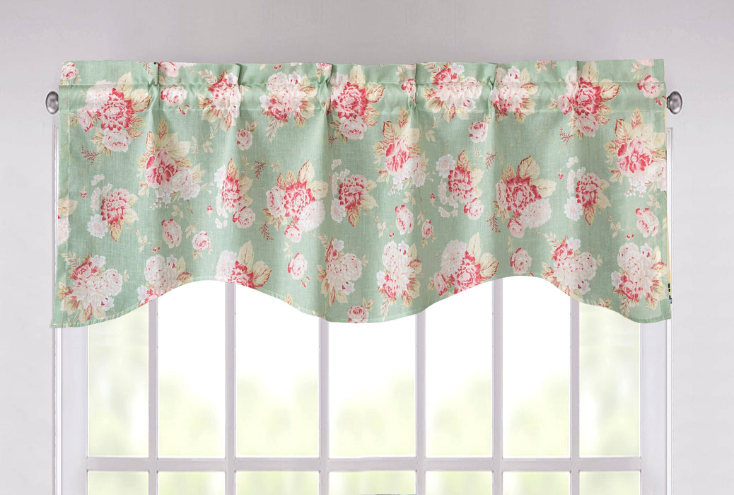DaDalogy Bedding Bed in a Bag Bundle Set - Hint of Mint Cottage Floral Pastel Patchwork Bedspread Set (JHW3036) - DaDa Bedding Collection