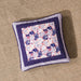 DaDa Bedding Set of 2-Pieces Peachy Blossoms Purple Floral Patchwork Throw Pillow Covers, 18" x 18" - Designed in USA (JHW877) - DaDa Bedding Collection