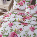 DaDa Bedding Bed in a Bag Bundle Set - Romantic Roses Lovely Blooming Floral Bedding Set (JHW-879) - DaDa Bedding Collection