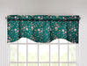 DaDa Bedding Wild Flowers Green Floral Botanical Gardenia Window Curtain Valance - 18" x 52" (JHW-886) - DaDa Bedding Collection