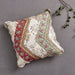 DaDa Bedding Rustic Bed in a Bag Bundle Set - Cranberry Sage Chevron Floral Bedding Set (JHW-924) - DaDa Bedding Collection