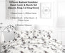 DaDa Bedding Sunshine Yellow Hummingbirds Floral Duvet Cover & Fitted Flat Bed Sheets Set w/ Pillow Cases Window Valances (925) - DaDa Bedding Collection
