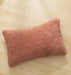 DaDalogy Bedding Terracotta Warm Brick Coral Orange Velour Corduroy Pillow Sham - King Size 20" x 36" (JHW952) - DaDa Bedding Collection