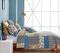 DaDa Bedding Honey Cove Garden Floral Paisley Cottage Patchwork Bedspread Set (JHW-957) - DaDa Bedding Collection