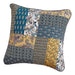 DaDalogy Bedding Set of 2 Honey Cove Floral Patchwork Throw Pillow Covers, 18" x 18" (JHW957) - DaDa Bedding Collection