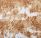 DaDa Bedding Amber Orange Brown & White Cozy Faux Fur Euro Throw Pillow Cover (M3396) - DaDa Bedding Collection