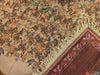 DaDa Bedding Wildflower Wonderland Floral Golden Beige Tan Square Dining Table Cloth (3100) - DaDa Bedding Collection