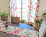 DaDa Bedding Set of 2-Pieces Romantic Roses Pink Floral Sheer Window Panel Curtains (JHW-879) - DaDa Bedding Collection
