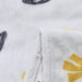 DaDa Bedding Soft Lightweight Fleece Throw Blanket, Yellow Fleur Floral Golden Orange Silver/Grey Background (XY1011) - DaDa Bedding Collection