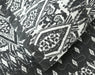 DaDa Bedding Aztec Geometric Stripes Quilted Coverlet Bedspread Set - Black & White Print (C14800-1) - DaDa Bedding Collection