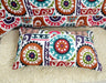 DaDa Bedding Bohemian Floral Wildfire Gardens Colorful Quilted Coverlet Bedspread Set (SD3553) - DaDa Bedding Collection