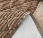 DaDa Bedding Dusty Rose Taupe Beige Brown Floral Cottage Patchwork Quilted Bedspread Set (JHW-866) - DaDa Bedding Collection