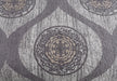 DaDa Bedding Rustic Grey Mosaic Distressed Medallion Reversible Quilted Bedspread Set (SD16299) - DaDa Bedding Collection