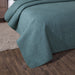 DaDa Bedding Elegant Floral Earthy Forest Green Cotton Quilted Bedspread Coverlet Set (JHW854) - DaDa Bedding Collection