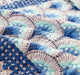 DaDa Bedding Mediterranean Blue Mint Green Patchwork Quilted Bedspread Set (JHW-884) - DaDa Bedding Collection