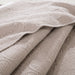 DaDa Bedding Neutral Taupe Beige Sandy Elegant Matelasse Cotton Quilted Bedspread Set (JHW-585) - DaDa Bedding Collection