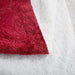 Tache Solid Embossed Merlot Red Sherpa Throw Blanket - DaDa Bedding Collection