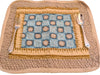 DaDa Bedding Set of 6-Pieces Hand-Made Placemats Cotton Bohemian Gallery of Roses Patchwork Floral Table Mats (JHW-546) - DaDa Bedding Collection