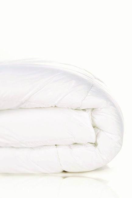 DaDa Bedding Solid White Lightweight Alternative Down Comforter Duvet Insert Filler - DaDa Bedding Collection
