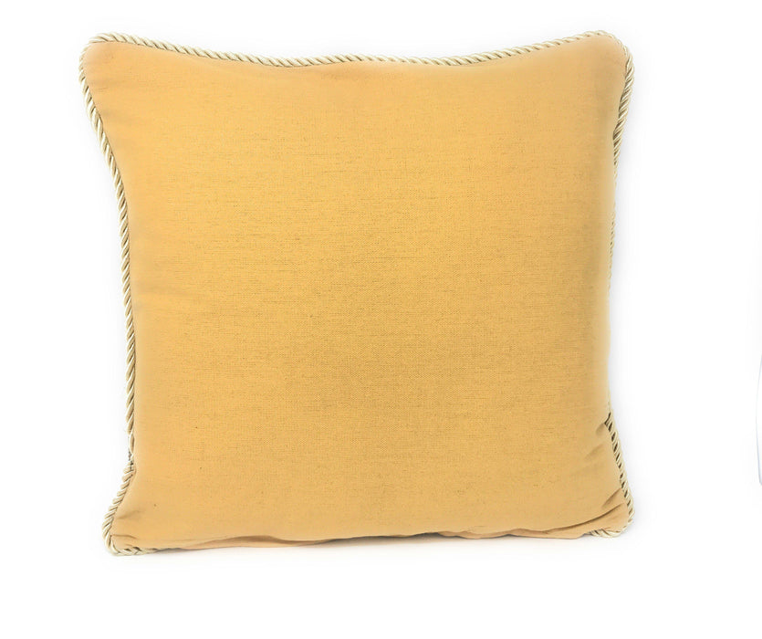 DaDa Bedding Breath of Spring Floral Elegant Throw Pillow Cushion Cover - 18" - 1-Piece - DaDa Bedding Collection