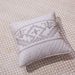 DaDa Bedding Whimsical Lavender Purple Grey Yarn Dyed Euro Pillow Sham Cover, 26" x 26 (JHW866) - DaDa Bedding Collection