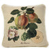 DaDa Bedding Splendor of Apples Fruit Elegant Throw Pillow Cushion Cover - 1-Piece - 18" - DaDa Bedding Collection