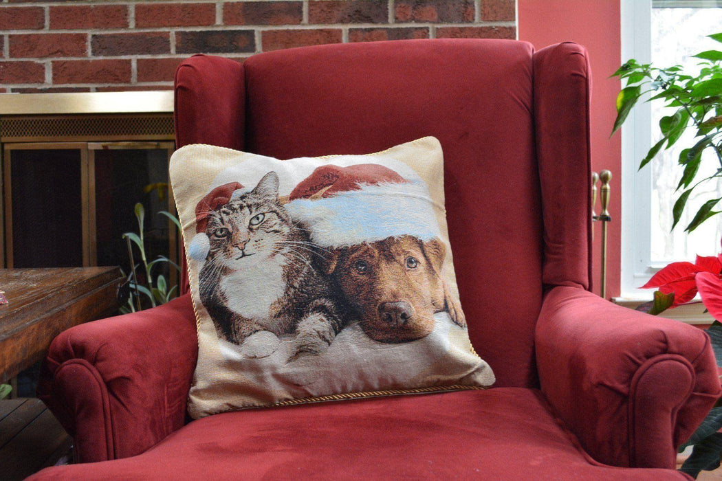 Tache Best Friend Christmas 18 x 18 Inch Throw Pillow Cushion Cover - DaDa Bedding Collection