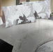 DaDa Bedding Elegant Jacquard Paisley Floral Leaves Duvet Cover & Pillow Cases Set (DCM8197) - DaDa Bedding Collection